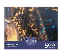Puzzle 500 pièces Coucher de Soleil sur la Place du Palais de la Ville pour Adultes et Puzzles en Bois Jouets éducatifs Jeux familiaux 500 pièces (52 x 38 cm)