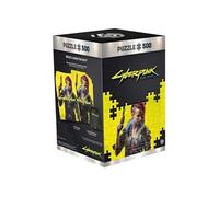 Puzzle 500 pièces Cyberpunk 2077: Keyart Female V - CD Projekt RED - Blanc