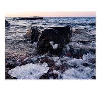 Puzzle 500 Pièces, Développe Réflexion et Dextérité-Pierres,Mer,Horizon,Glace,Côte 52x38cm