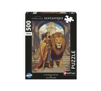 Puzzle 500 pièces - Dompteuse de Lion avec Images Uniques