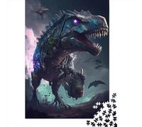 Puzzle 500 pièces Dragon mécanique 1 Puzzles pour Adultes Puzzles en Bois Jeu Stimulant 500 pièces (52 x 38 cm)