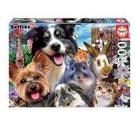 Puzzle 500 pièces : Drôle de Selfie Educa G