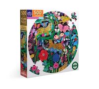 Puzzle 500 pièces Eeboo Jaguars & Butterflies