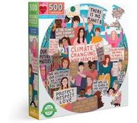 Puzzle 500 pièces Eeboo Rond Marche pour le climat Multicolore G