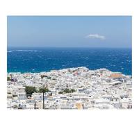 Puzzle 500 Pièces - Encastrement Parfait-Ville,Bâtiments,Mer,Horizon,Côte 52x38cm