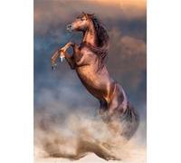 Clementoni Puzzle – Étalon Rouge Sauvage – 500 pièces