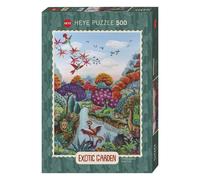 Puzzle 500 Pieces Exotic Garden Plant Paradise Heye