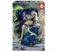 Educa - Puzzle de 500 pièces pour Adultes | Fée du Dragon. Mesure: 34 x 48 cm. À partir de 11 Ans (19906)