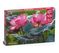 Puzzle 500 pièces : Fleurs de Lotus roses