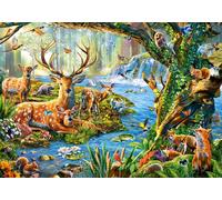 Castorland puzzle Forest Life 500 pièces Multicolor