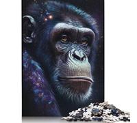 Puzzle 500 pièces Galaxy Art Monkey pour Adultes, difficulté : Jeux relaxants, Jouet, Cadeau d'halloween, 500 pièces (52 x 38 cm)