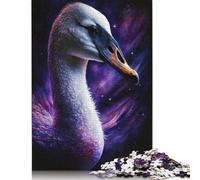 Puzzle 500 pièces Galaxy Dream Swan Puzzles Adultes Difficulté Puzzles Éducation Jouets Jeux Famille Décoration 500pcs (52x38cm)