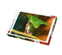 PUZZLE 500 PIECES GRENOUILLE SOUS PARAPLUIE