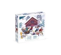 Puzzle 500 pièces Hiver à la Montagne