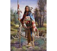 Puzzle 500 pièces,Indiens Puzzl pour Adultes, Puzzles pour Adultes Jeu éducatif Défi Jouet, Jeu d'adresse pour Toute la Famille, Puzzle pour Adulte Enfants