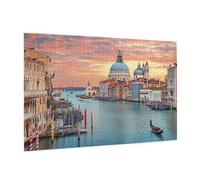 Puzzle 500 Pièces Italie Puzzle Adultes Paysage Motif avec avec Boîte Cadeau, DIY Wooden Puzzl Enjoy Activités de défi Familial pour Tableau Decoration Murale, Cadeau Homme/Femme 52 x 38 cm -1029Y