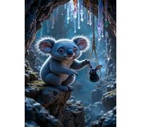 Puzzle 500 Pièces Jeux éducatif Défi Jouets Koala des cavernes Puzzles Classiques Puzzle DIY Cadeaux de l'art de la Décoration Moderne