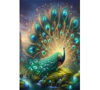 Puzzle 500 Pièces Jeux éducatif Défi Jouets Plume de Paon Fantastique Puzzles Classiques Puzzle DIY Cadeaux de l'art de la Décoration Moderne