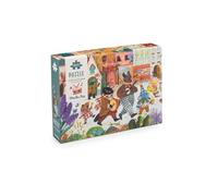Puzzle La fête du printemps 500 pcs Les Minouchkas Moulin Roty