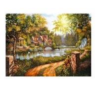 Puzzle 500 pièces - La maison près du Rau multicolore G