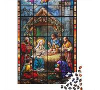 Puzzle 500 pièces La Naissance de Jésus pour Adultes | | Puzzles pour Adultes, Jeux de société, Cadeaux, Jeux intellectuels, 500 pièces (52 x 38 cm)