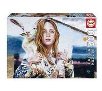Puzzle 500 pièces : La Pastora, Lily Brick Educa G