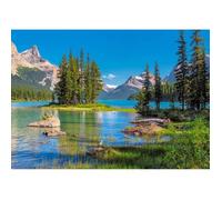 Puzzle 500 pièces - Castorland - Lac Maligne, Canada - Paysage et nature - Adulte - Coloris Unique