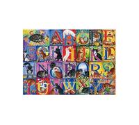 Puzzle 500 pièces : L'alphabet du chat