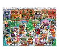 Puzzle 500 pièces Larges : Les fêtes au centre-ville Eurographics