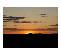 Puzzle 500 Pièces,Le Cadeau Parfait pour La Famille et Les Amis -Coucher de Soleil,Soleil,Ciel,Nuages,Horizon 52x38cm