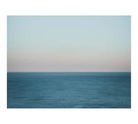 Puzzle 500 Pièces,Le Cadeau Parfait pour La Famille et Les Amis -Mer,Lune,Horizon,Crépuscule,Minimalisme 52x38cm