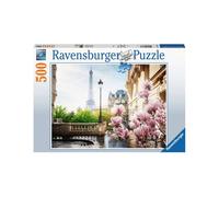 Puzzle 500 pièces : Le Printemps à Paris - Détente et Relaxation