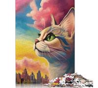 Puzzle 500 pièces « Le Royaume du Jaguar » pour Adultes Puzzles pour Adultes Jeu éducatif Défi Jouet 500 pièces (52 x 38 cm)