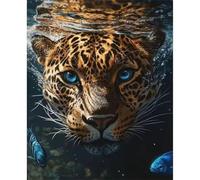 Puzzle 500 pièces Léopard des océans Puzzles pour Adultes Jeux d'activités Familiales,Puzzle à Faire Soi-même pour Décoration Murale de la Maison