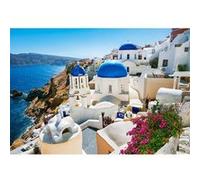 Puzzle 500 pièces : L'été à Santorin Castorland