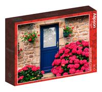 Puzzle 500 pièces maison bretonne fleur