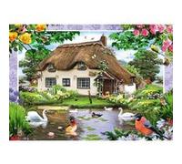 Puzzle 500 pièces : Maison de campagne romantique G