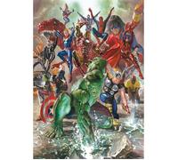 Puzzle 500 pièces : Marvel, les Avengers