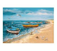 Puzzle 500 pièces : Matin au bord de la mer