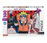 Puzzle 500 pièces - Nathan - Les aventures de Naruto - Dessins animés et BD