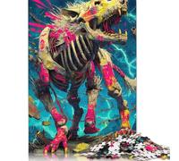 Puzzle 500 pièces Neon Howl - Le Dernier Gardien du Chaos pour Adultes, Jeu éducatif Difficile, 500 pièces (52 x 38 cm)