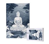 Puzzle 500 Pieces Océan Grand Puzzle Classiques en Bois pour Adultes, Jeux Amusants/Colorés/Impossible/Difficiles, Cadeau d'anniversaire ou de Vacances pour la Famille ou Les Amis - Zen 2T-1803