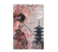 Puzzle 500 Pieces Pagode à Cinq étages Puzzle Femme 500 Pièces Grand Adultes Difficile Jigsaw en Bois avec Boîte Cadeau, DIY Challenge Impossible Créatif Jeu pour Adulte, Cadeau Femme 52x38cm D-848