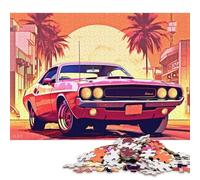 Puzzle 500 pièces « Panorama et Voitures » pour Adultes et Adolescents, pour Une soirée Jeux et divertissements en Famille (500 pièces, 52 x 38 cm)