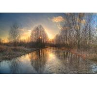 Puzzle 500 pièces, Panorama, Qualité Premium, pour Adultes et Enfants à partir de 12 Ans, Ondulations, Paysages, 52 x 38 cm