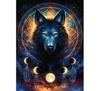Ravensburger - Puzzle Adulte - Puzzle 500 pièces Phosphorescent - Glow in The Dark - Loup Lumineux - Adultes et Enfants à partir de 10 Ans - Puzzle de qualité supérieure - 13970