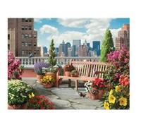 Puzzle 500 Pièces : Pièces XXL - Jardin sur le toit, Ravensburger G