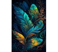 Puzzle 500 Pieces Plume 52 x 38 cm Puzzle Adulte Jeu éducatif Défi Jouets Détente & Relaxation 500 Pièces Puzzles pour Adultes