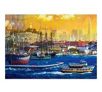 Puzzle 500 pièces : Port de San Francisco Castorland