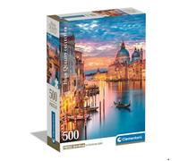Puzzle 500 pièces + poster : Venise Illuminé